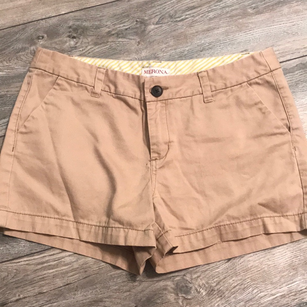 Merona khaki shorts